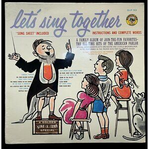 Let's Sing Together Childrens Golden Sing Along Special Vinyl LP SEALED 1977